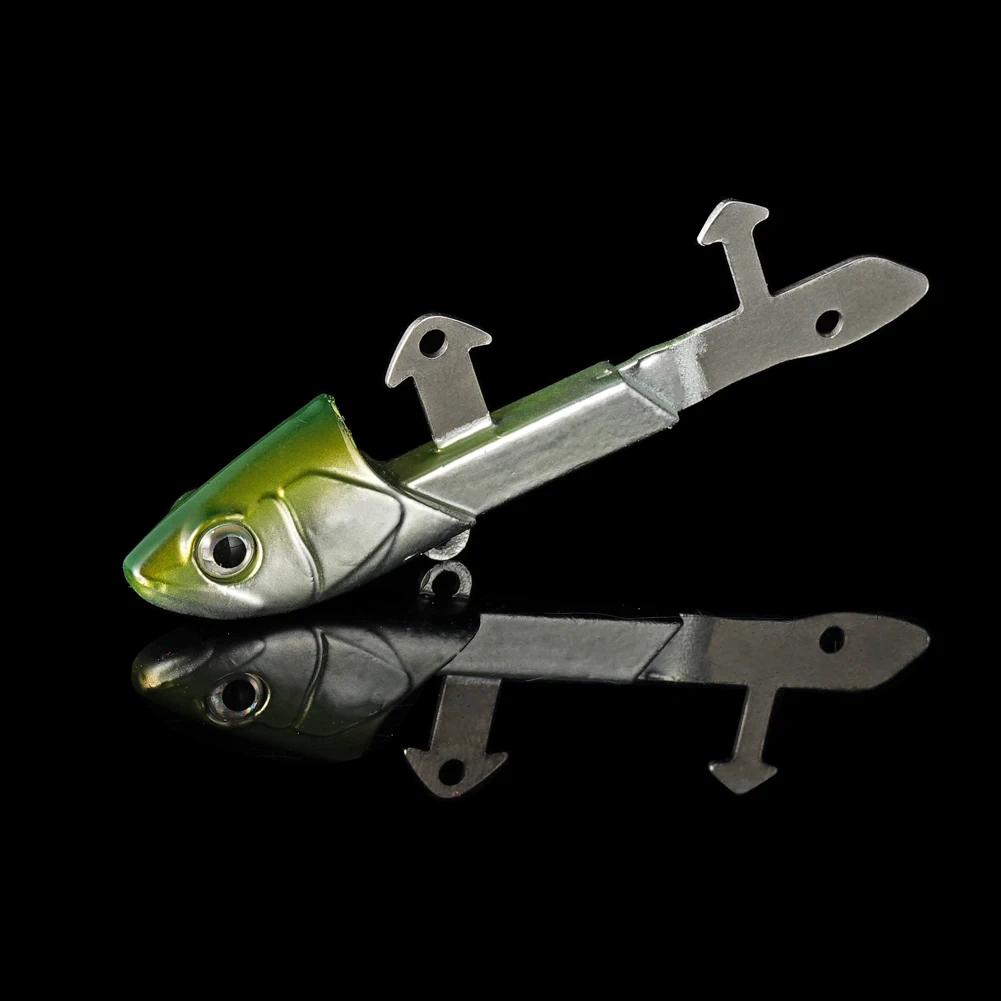 SUNMILE-señuelo de pesca suave, anzuelo VIB VMC de 12cm/30g, cebos blandos que se hunden, cabeza de plantilla, Wobbler, Easy Shiner Shads, señuelo de lubina - imagen 5