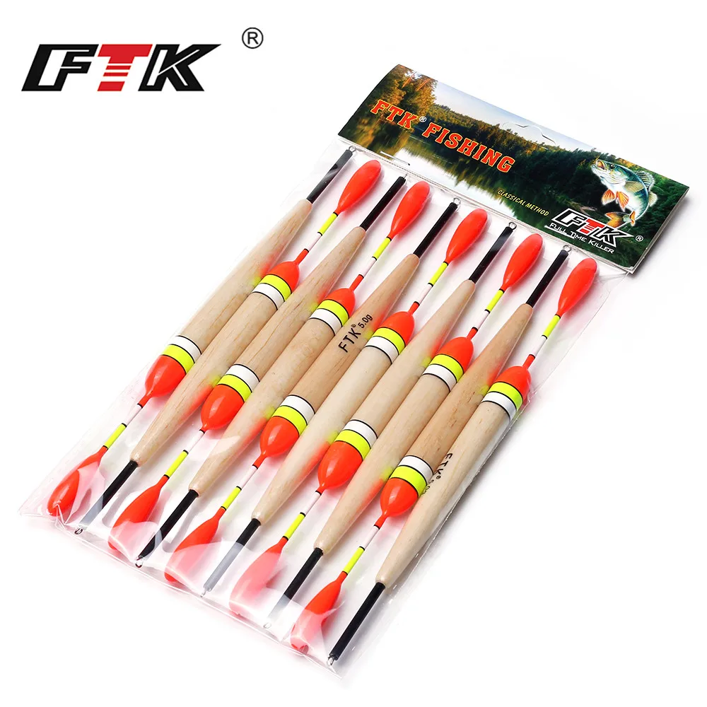 Barguzinsky-flotador de pesca de abeto para carpa, 17-20cm, 2G-5g, 10 piezas de lote - imagen 2