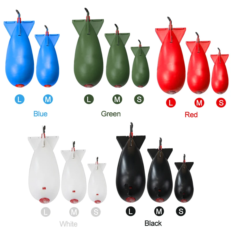 Mosodo-alimentador de cohete de pesca de carpa, señuelo flotador de bomba de Spod grande y pequeño, soporte de cebo L M S, alimentadores de cohete de pellets, engranaje de posición - imagen 3