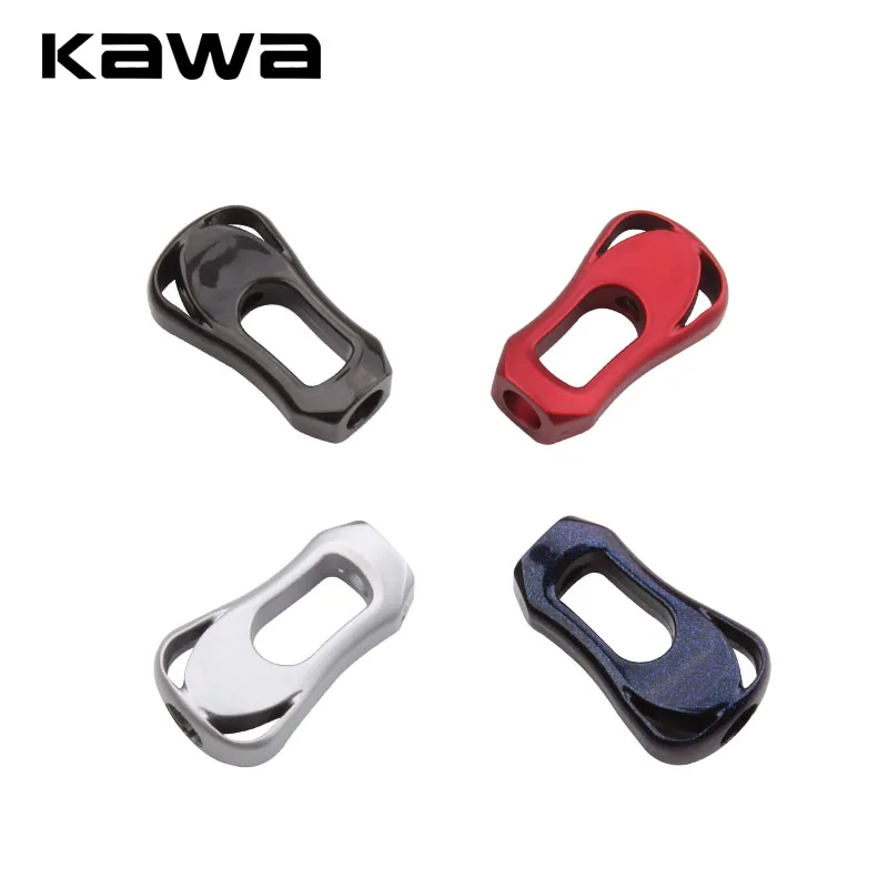 Kawa 2 uds mango de carrete de pesca perilla de carbono accesorio basculante de pesca perilla de materiales de carbono solo luz 3,7 g/pc de alta calidad - imagen 4