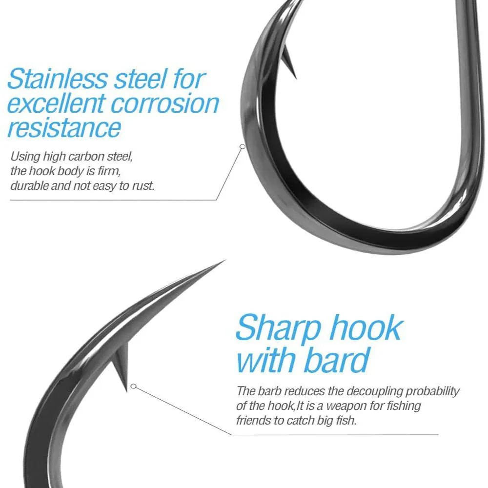 Anzuelo de pesca con cabeza plomada, 1g -20g, cabeza pesada, 10 unids/lote anzuelos plomados - imagen 4