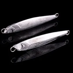 Anzuelo de Metal fundido sin pintar, cuchara de fundición en blanco, Jigging, aparejo de señuelo de pesca de lubina, 20 unidades por lote