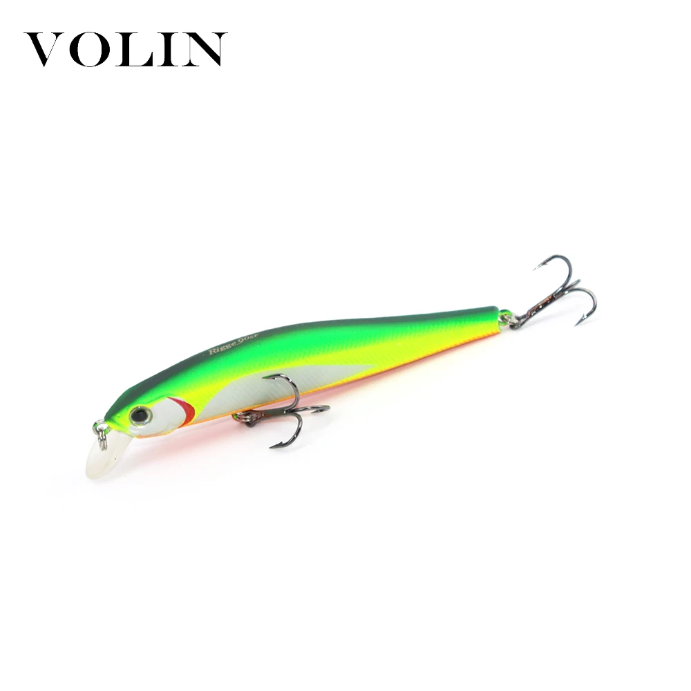 VOLIN nuevo modelo magnético duro pesca Wobbler 90mm 10g Minnow cebo Artificial Swimbait para Lucio perca lubina - imagen 4