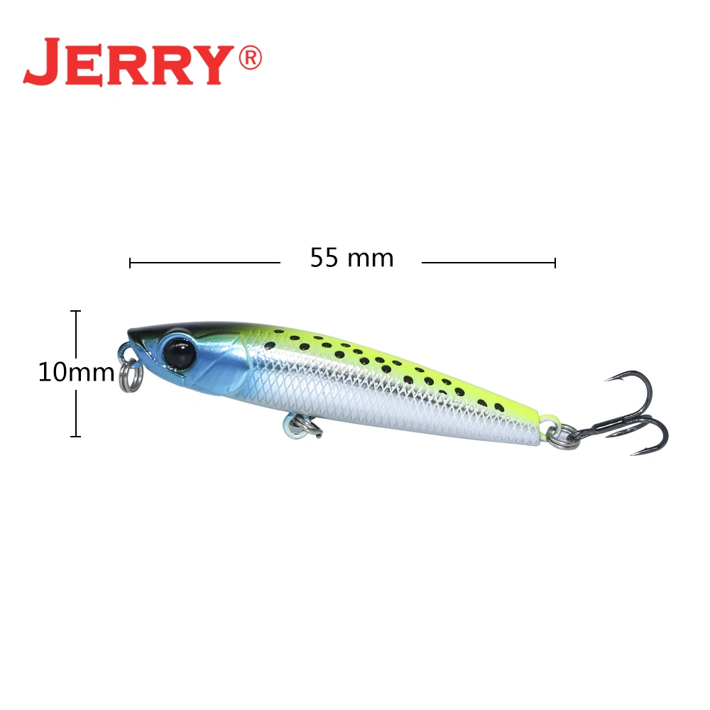 Jerry Blade caliente 55 70 85 105mm Topwater lápiz señuelo flotante Pesca calidad profesional cebo duro caminar el perro cebo Artificial - imagen 5