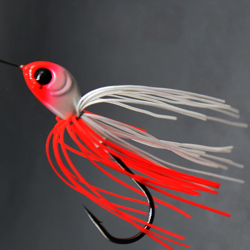 1 Uds señuelo de pesca 12/17g Wobblers señuelos Spinners cuchara cebo para Lucio Peche aparejos todos los cebos artificiales lentejuelas de Metal Spinnerbait - imagen 2