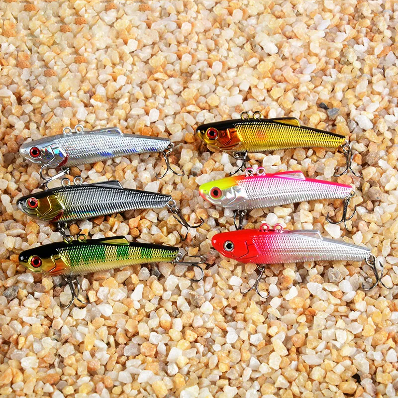 Señuelo de Pesca de 7Cm y 7G para invierno, que Se hunde Wobbler Crankbait, cebos Vib, señuelo duro de hielo, Mini Wobblers, Crankbait Se Uelo, Pesca - imagen 5
