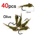 40pcs olive