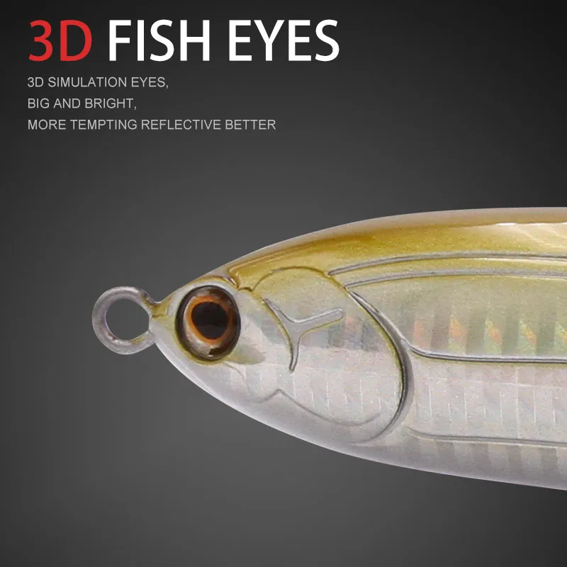 Wondershot-señuelo de pesca duro D07, 1 unidad, 12cm, 33g, Wobblers de pesca de carpa - imagen 5