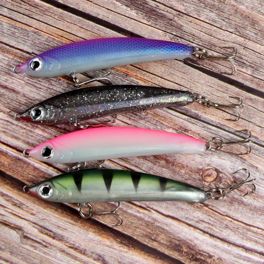 ATUENO-señuelo de pesca que se hunde por lápiz, 80mm, 14,9g, aparejos de pesca de lubina, señuelos de agua salada, señuelo de arrastre, 1 unidad - imagen 4