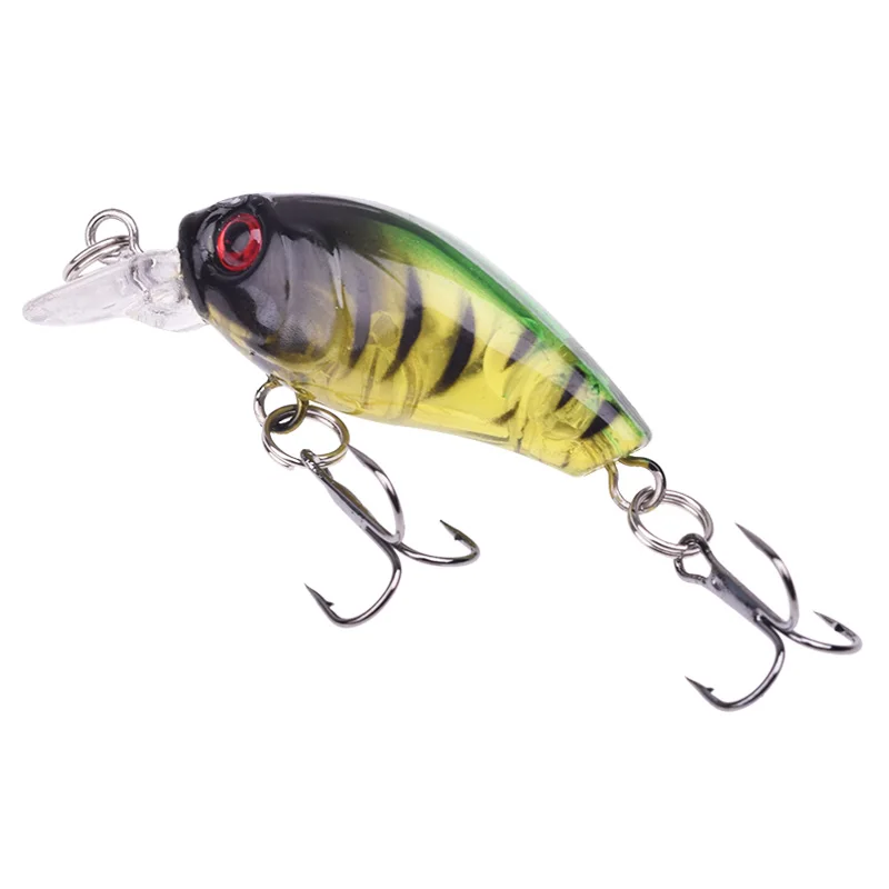 Crazy-Mini Wobbler de Pesca Topwater, 45mm, 3,5g, Isca, Artificial, Japón, Crankbait, flotador, Pesca de lubina, aparejos - imagen 4