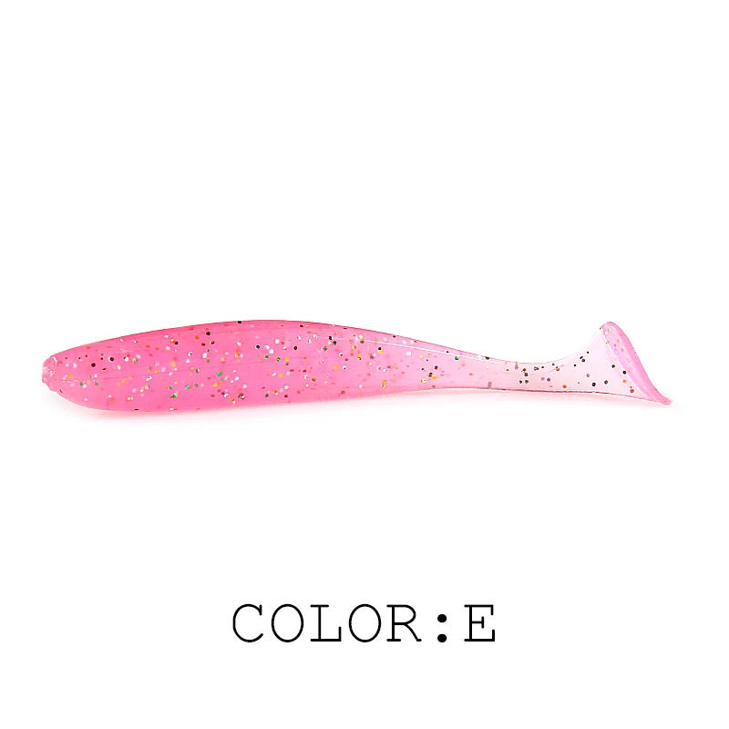 2023 supercontinente brillo 50mm 75mm 100mm Señuelos de pesca cebo Artificial suave fácil para enganchar un luccio grande - imagen 3