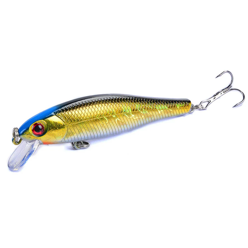 Señuelo de Pesca de pececillos, cebo duro Artificial que se hunde, WobblerJig Crankbait, trucha, Lucio, aparejos de Pesca de curricán, 8,5 cm, 9,2g, 1 pieza - imagen 5