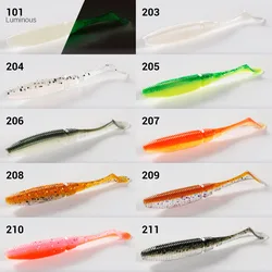NOEBY Cebo de Silicona con Cabeza Plomada para Pesca Lubina Mar
