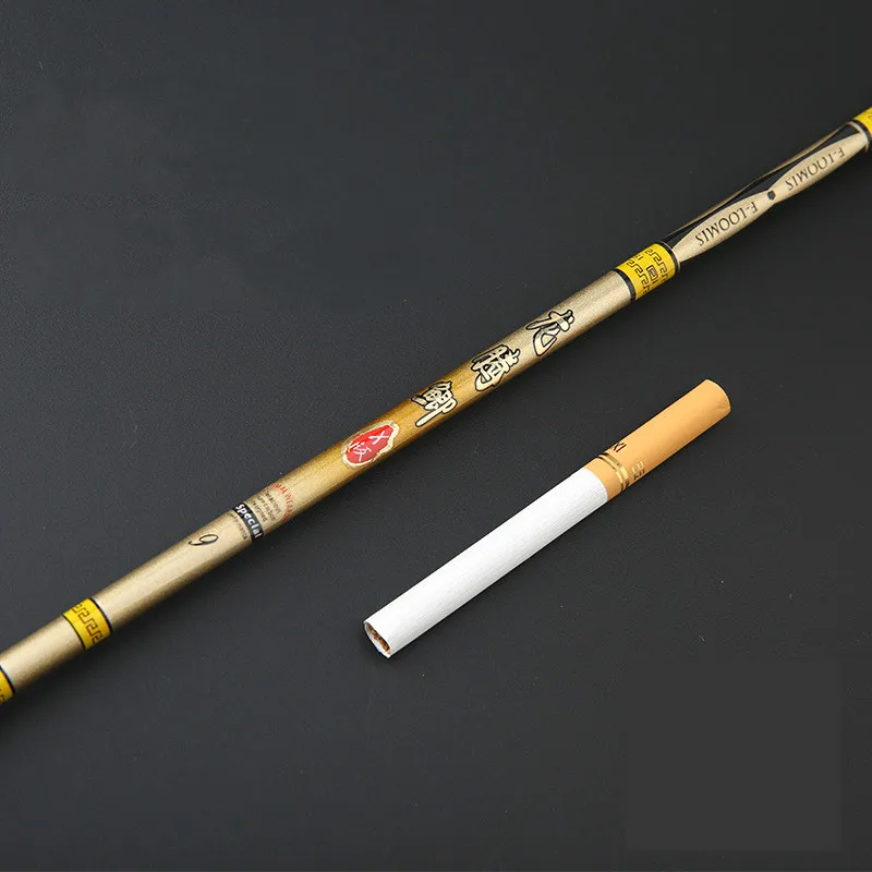 Caña de pescar telescópica, caña de pescar superdura de sección larga, giratoria, 2,7/3,6/3,9/4,5/5,4 m - imagen 3