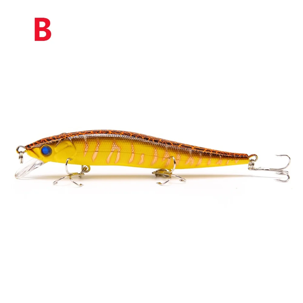 Señuelo de Pesca de pececillos de 115mm, 13,2g, Wobblers de hundimiento profundo, cebo duro de plástico Artificial, Crankbait, aparejos de Pesca de lubina, 1 Uds. - imagen 5