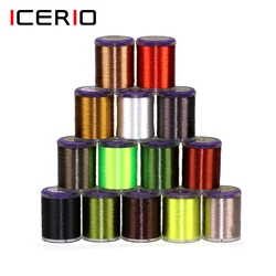 Hilo ICERIO nylon 75D encerado para atar moscas resistentes