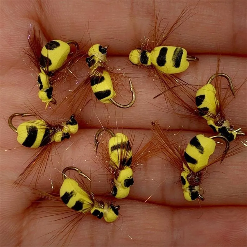 Anzuelo escarabajo de espuma para mosca seca y húmeda - imagen 4