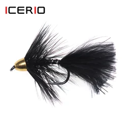 ICERIO Cone Head latón – Señuelos para trucha en río