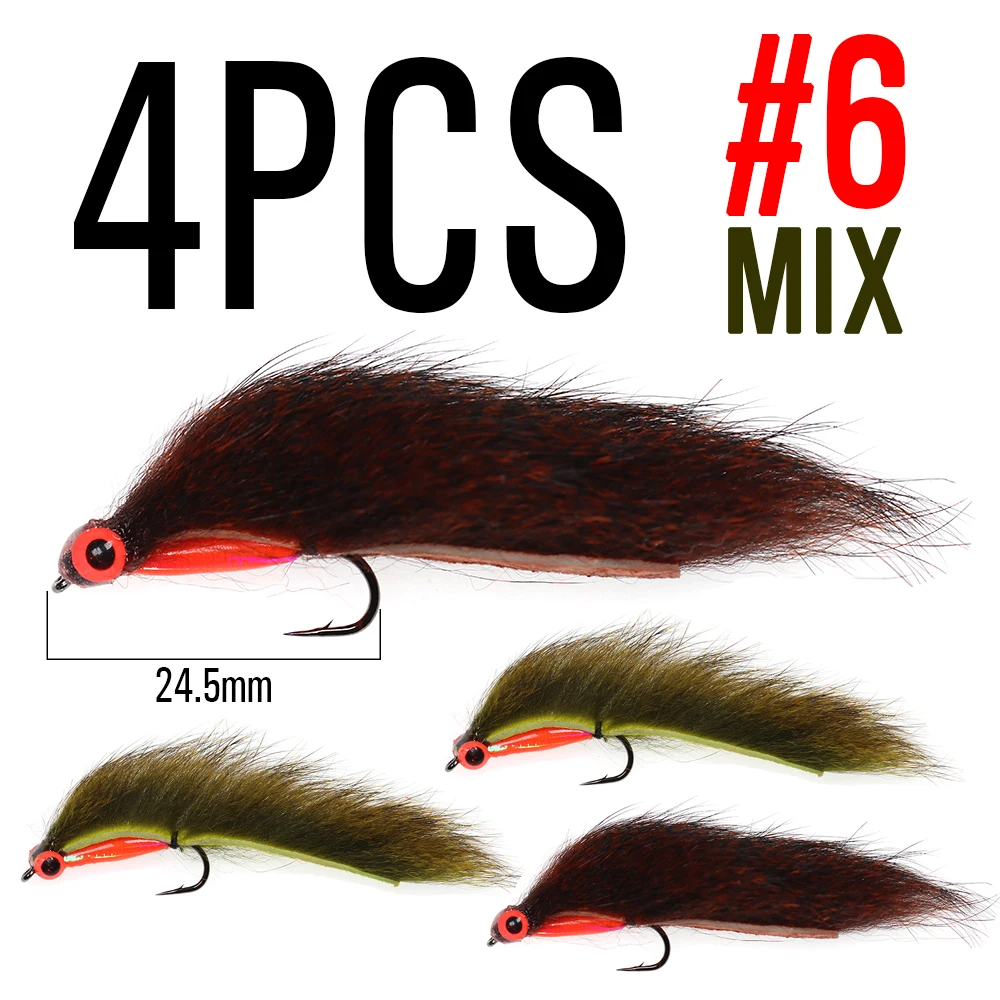 MIX 4pcs Size 6