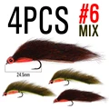 MIX 4pcs Size 6