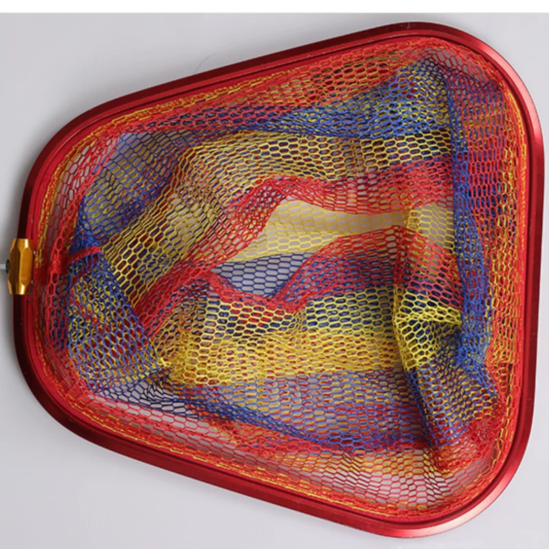 Red de aterrizaje de aleación de aluminio plegable para pesca, Red de mano para carpa, 45CM, pesca en el océano - imagen 3