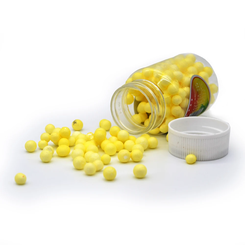 MNFT-2 botellas de espuma para carpa, bolas flotantes, bolas, bolas de pesca, aire libre, olor dulce, aparejo para el pelo, cebos emergentes - imagen 5