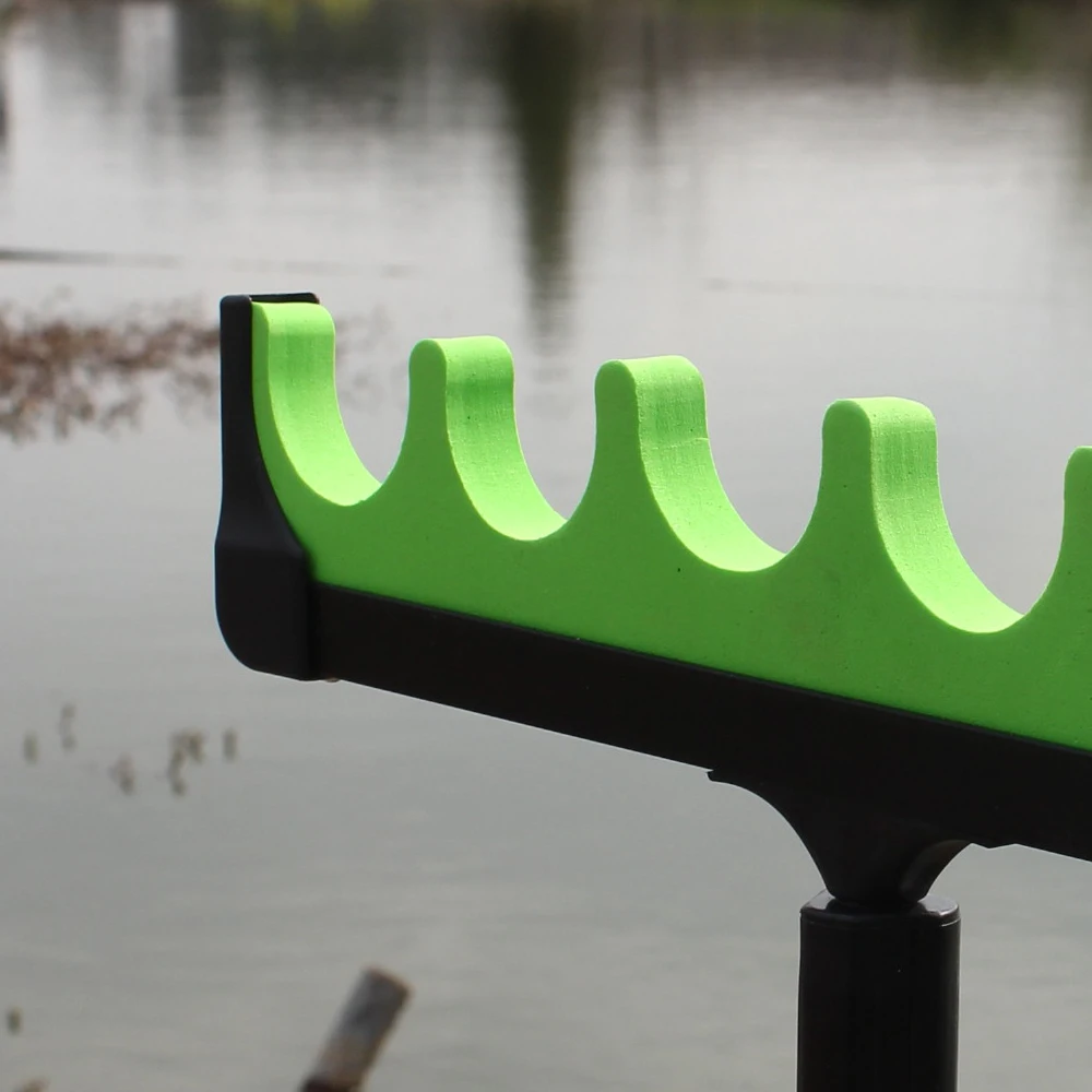 NGB 30,5 cm 50,5 cm soporte para caña de pescar de carpa 6-10 agujeros duro EVA espuma superior alimentador caña Pod accesorios de pesca - imagen 4