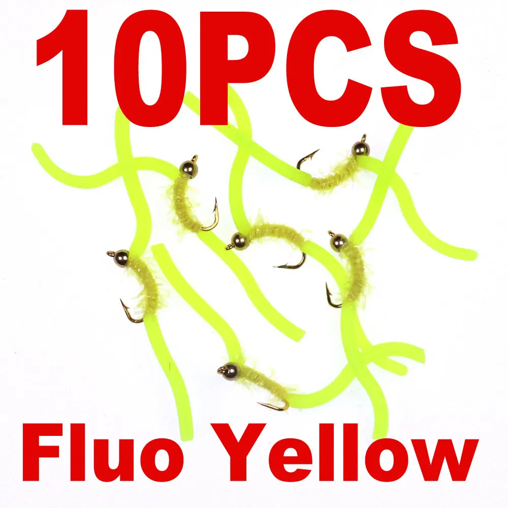 Fluo Yellow 10pcs