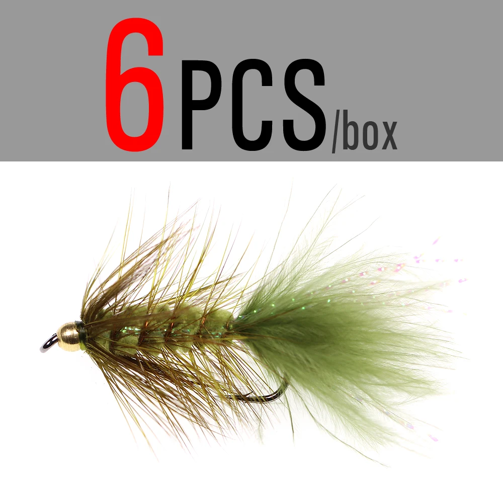 6pcs Olive