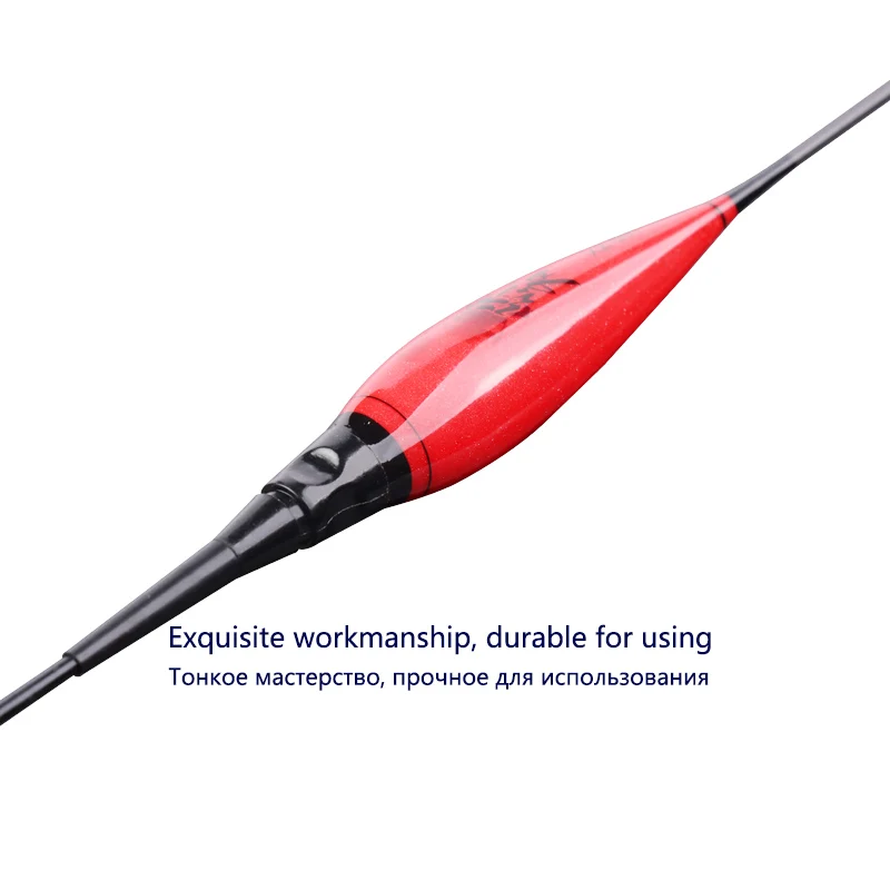 Flotadores de pesca Nano compuestos, boya de agua poco profunda, boya de cola suave Vertical, accesorios de aparejos, lago, río, 2022 - imagen 4