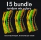 15 bundle mix colors
