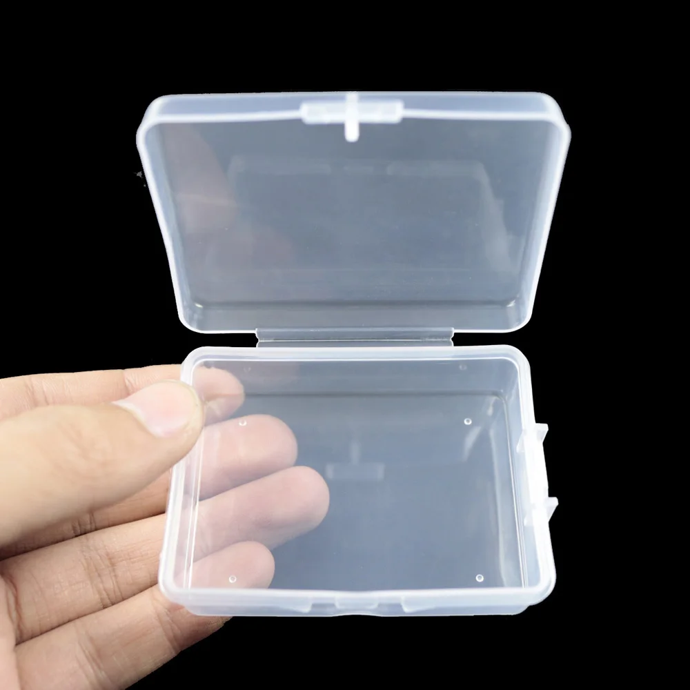 Caja de almacenamiento de plástico transparente para Señuelos de Pesca, anzuelo, cuchara, anzuelo, contenedor de joyería, cajas de aparejos de pescado, 1 ud. - imagen 5