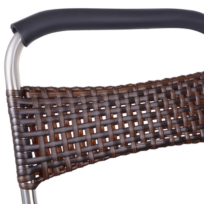 Silla de pesca de puente de acero inoxidable, plegable, para acampar al aire libre, elevación, balsa, taburete alto portátil - imagen 3