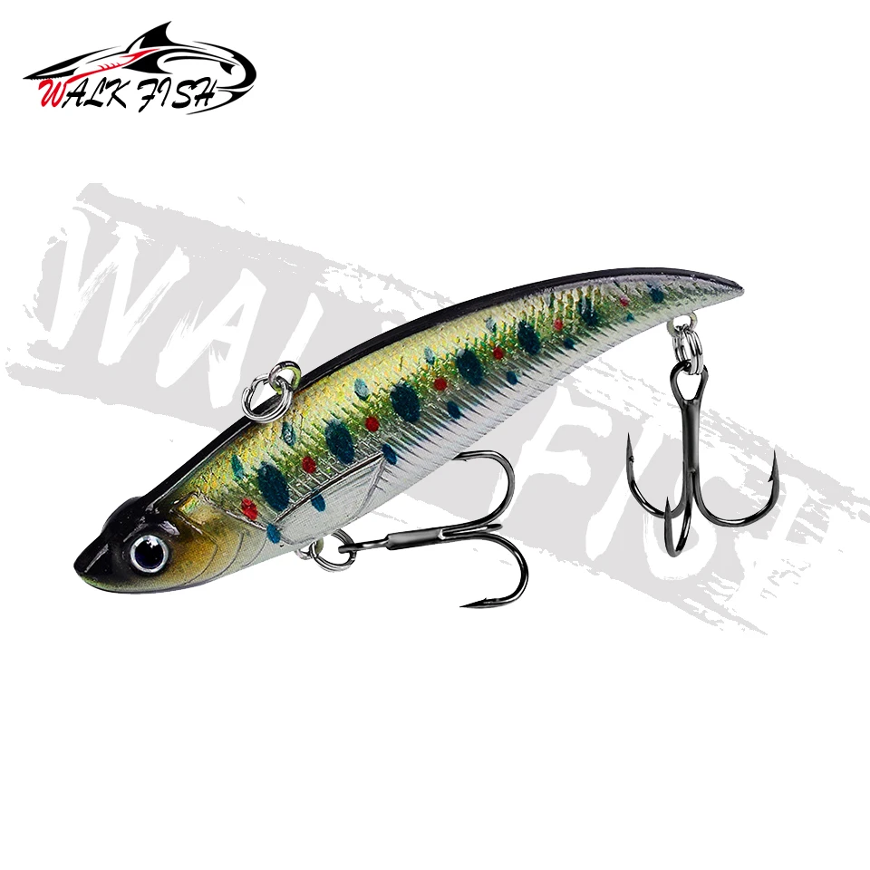 WALK FISH-señuelo de pesca que se hunde, cebos artificiales duros, VIB, vibración, todo el profundidad, pesca en hielo, invierno, 21g, 23g, 12,8g - imagen 5
