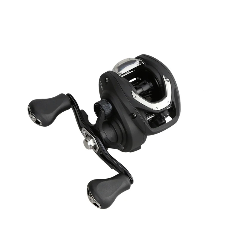 DAIWA-carrete CC80/CR80 Baitcast, arrastre de 7KG, agua de mar, 4 + 1/7 + 1BB, relación de engranaje 6,8/7,5: 1 - imagen 2