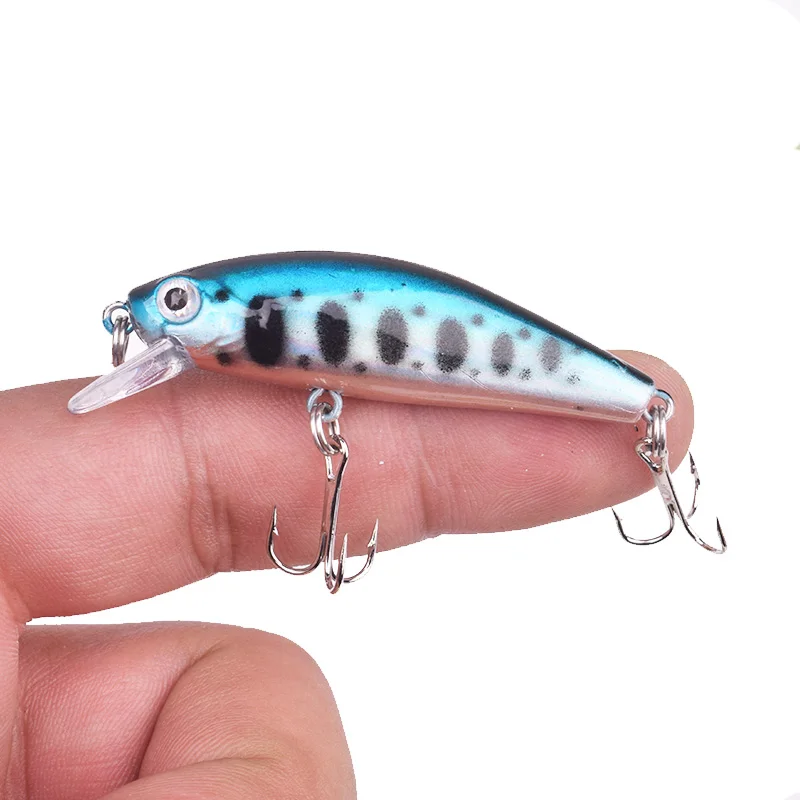Wobblers de hundimiento, Señuelos de Pesca de Minnows de 5,5 cm, 6g, Crankbait a rayas, cebo duro Artificial, carpa, lubina, SwimBait, aparejos de plantilla para Pesca, 1 ud.