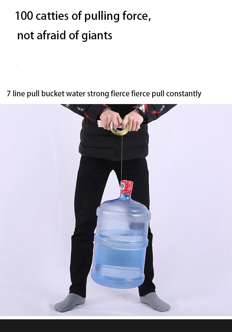 100 Catties of Tire de fuerza sin esfuerzo levantan jarras de agua pesada con facilidad