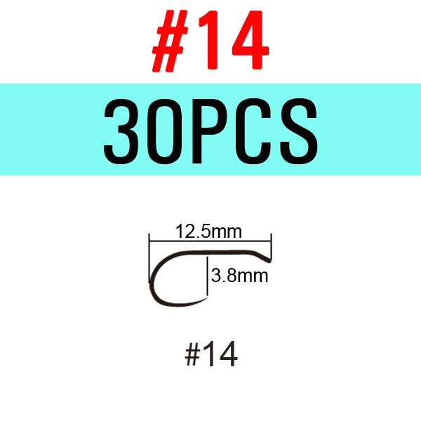 30PCS  Size 14