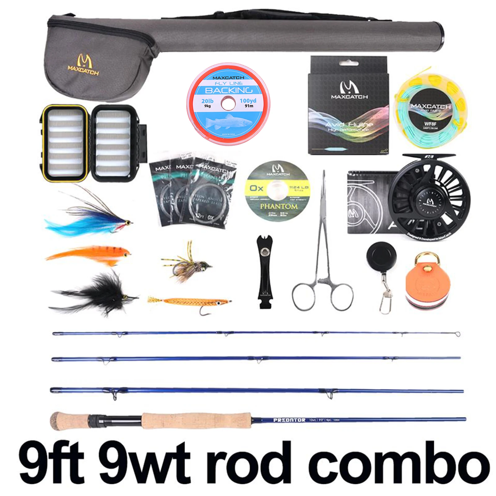 9ft rod 9WT combo