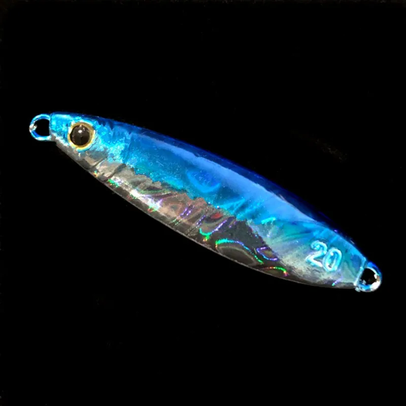 Shore Cast Jig-señuelo de pesca, cebo de vibración lenta, Jigbait Artificial, 10g, 15g, 20g, señuelos de Metal, 1 pieza en oferta - imagen 5