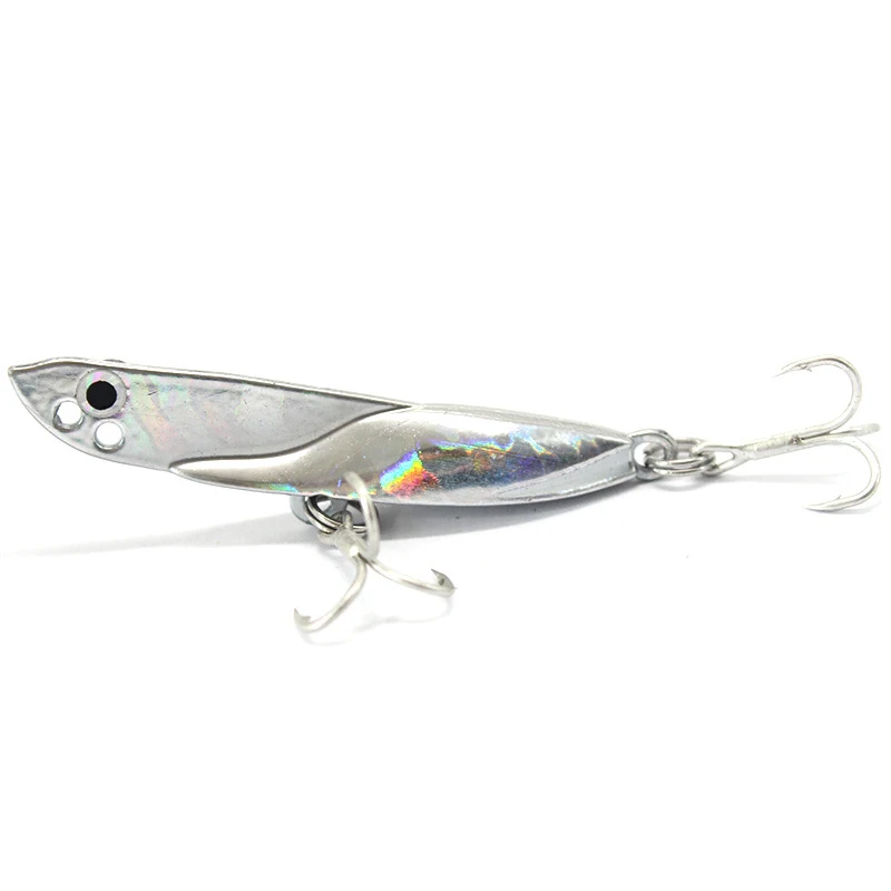 Señuelo de pesca giratorio de Metal, cebo duro de tiro largo, cuchara de agua para perro VIB, Jigbait, aleación de Zinc, 5g/7g/9g/14g/19g - imagen 5