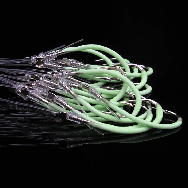 Anzuelos fosforescentes para pesca nocturna – Agua dulce y salada - imagen 3