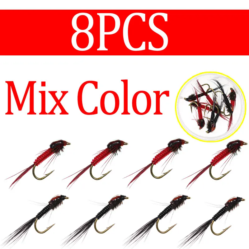 8PCS MIX COLOR