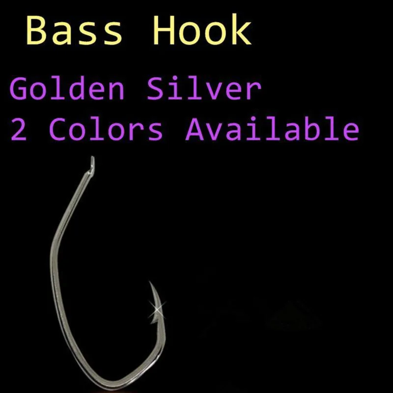 Anzuelos 1000 unids/lote, venta al por mayor, anzuelo de pescado con púas doradas y plateadas, perca, lubina, aparejos de Pesca de agua salada, accesorios de Pesca - imagen 2