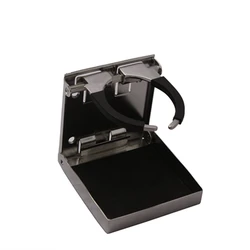 Portavasos ajustable Universal de acero inoxidable, soporte para botella de bebida, barco, coche, RV