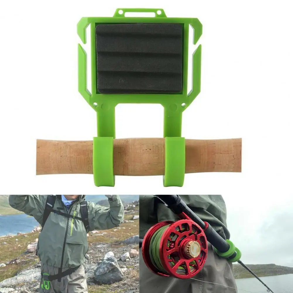 FHU-soporte para caña de pescar, accesorio antideslizante, portátil, con agarre, manos libres, para exteriores - imagen 2