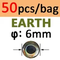 6mm EARTH 50 piezas