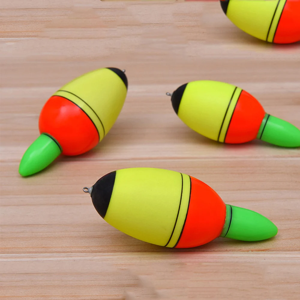 Flotador de pesca luminoso de espuma Led, 10 piezas, 20/30/40G, palo de luz Bobber, boya electrónica brillante, juego de flotadores de pesca nocturna en mar - imagen 5