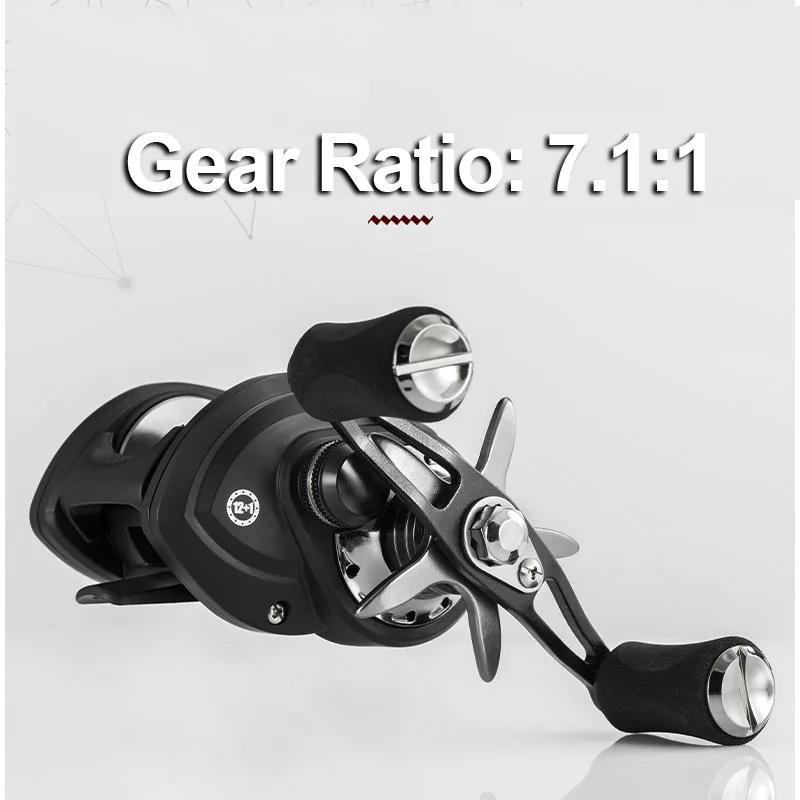 Carrete de Pesca de fundición TEASER, carrete de Baitcasting de agua salada, carrete Remsysteem, carrete de Pesca de agua salada de fundición de Metal de alta velocidad - imagen 5