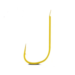 Anzuelos Jig Head dorados con púas para pesca de carpa